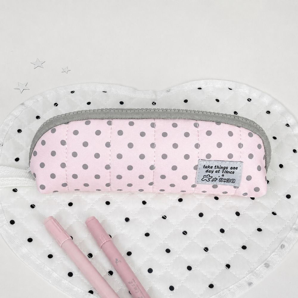 Aesthetic Polka Dot Pencil Cas - Aesthetic Large Pencil Case Pouch recension och pris