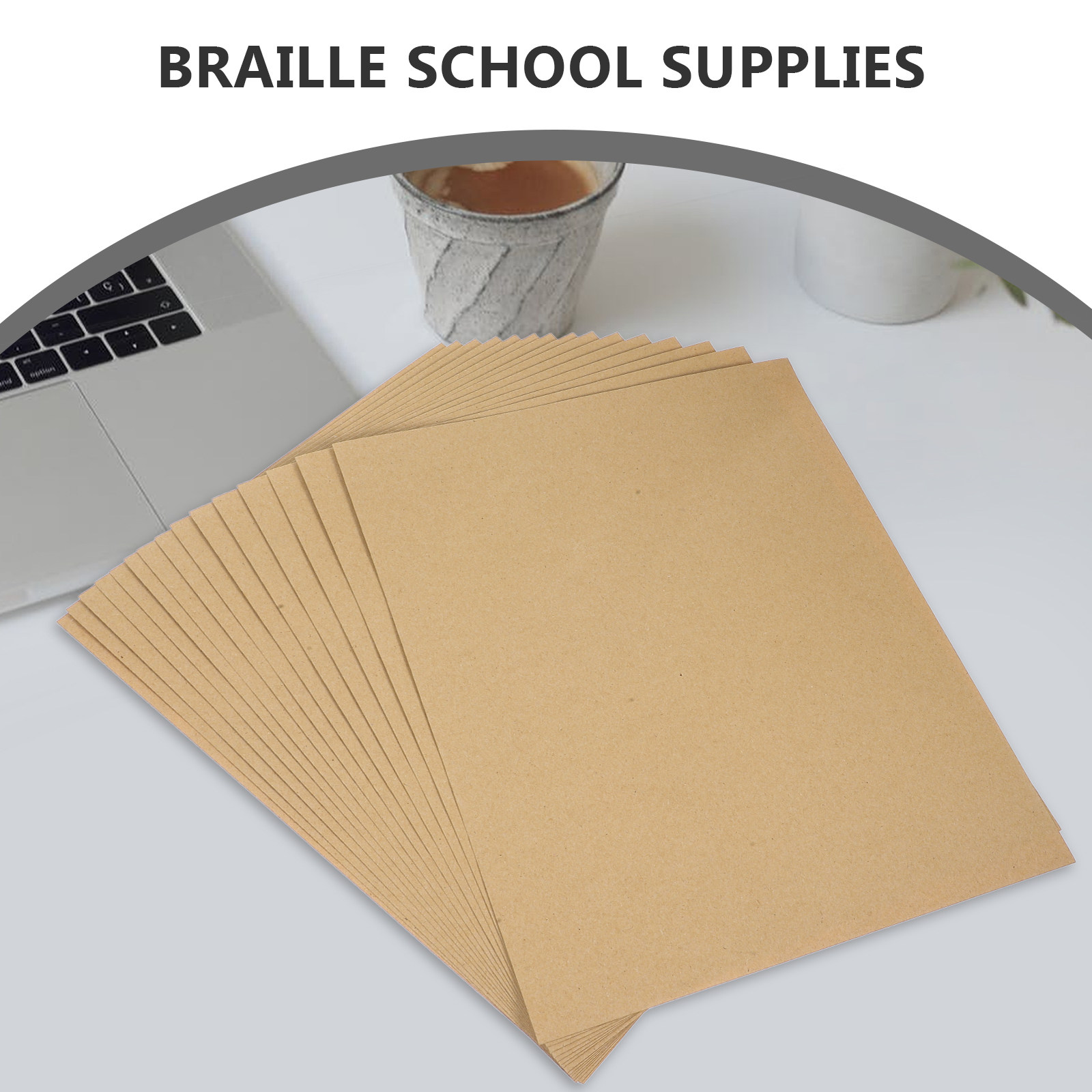 15Pcs Braille Cardstock Sheets - Writing Tools recension och pris