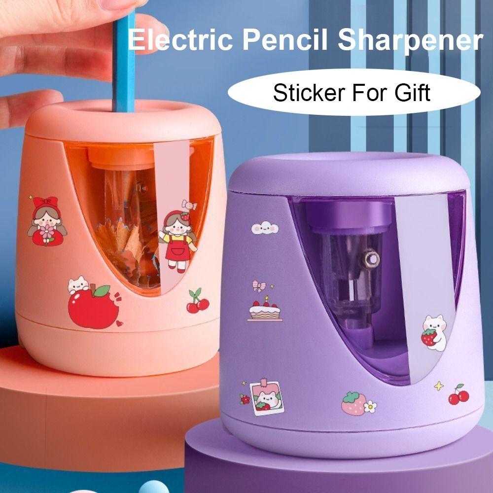 Battery/USB/Charging with Deco - Electric Pencil Sharpener Usb recension och pris