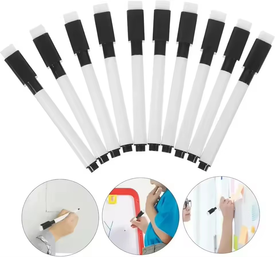 Magnetic Black Dry Erase Marke - School Supplies recension och pris