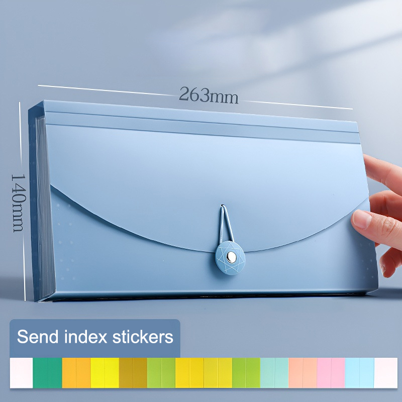 ~13 Pockets Expanding File Fol - Expandable Accordion File Folder 13 Pockets recension och pris