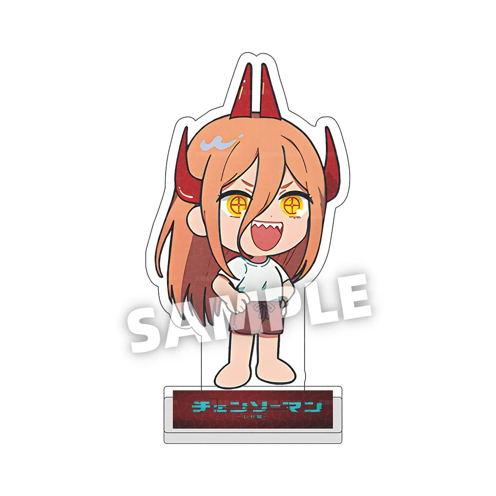 Chainsaw Man Chibi Acrylic Dis - Desk Accessories recension och pris
