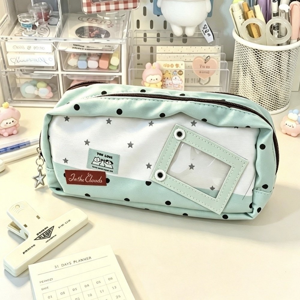 Large Capacity Pencil Case Pol - Aesthetic Large Pencil Case Pouch recension och pris