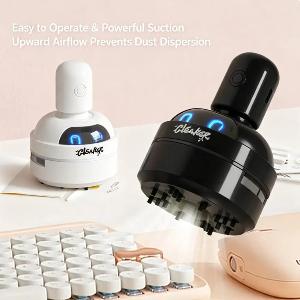 Desktop Mini Rechargeable Vacu - Mini Desktop Vacuum Cleaner For Eraser Dust recension och pris