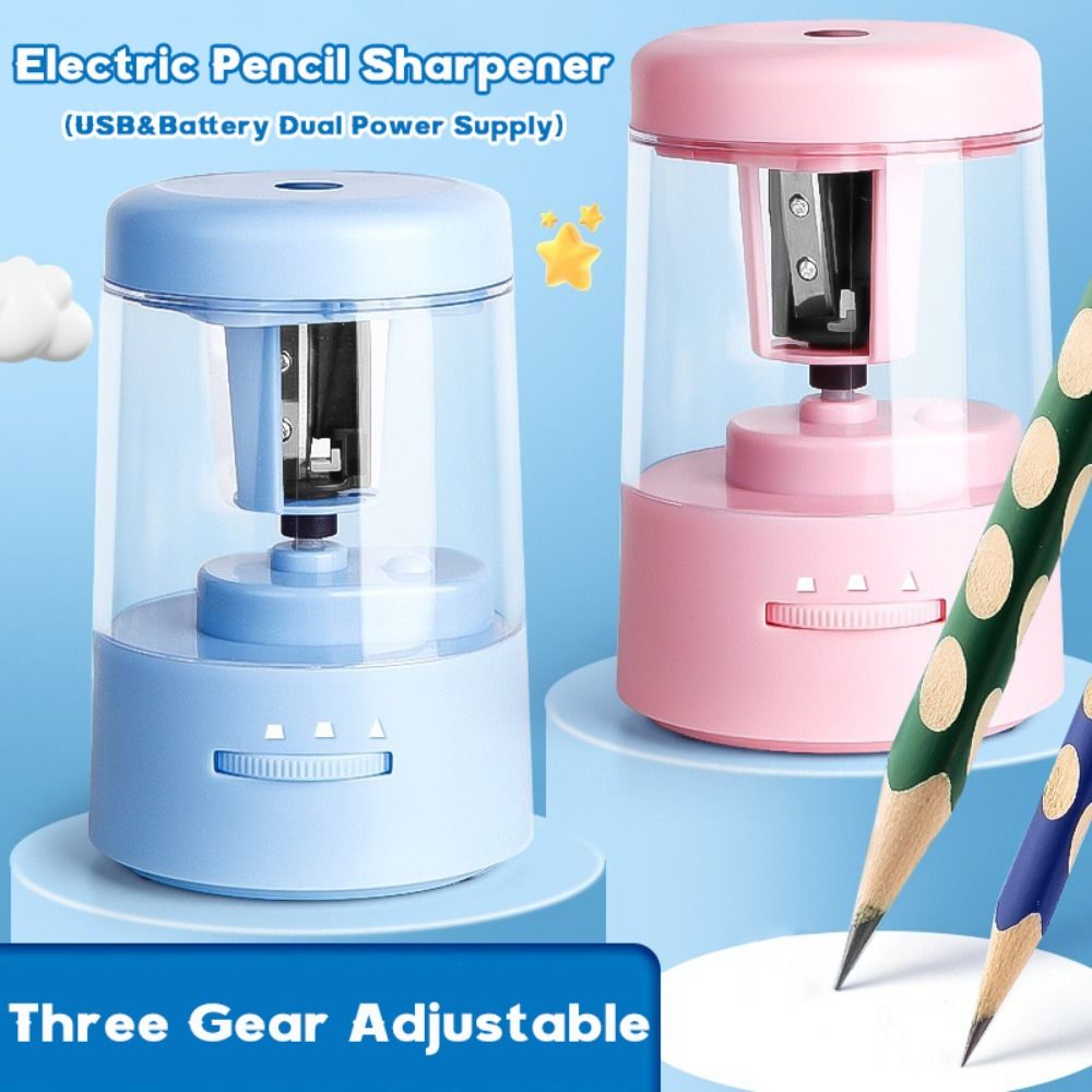 Three Gear Adjustable Electric - Electric Pencil Sharpener Usb recension och pris