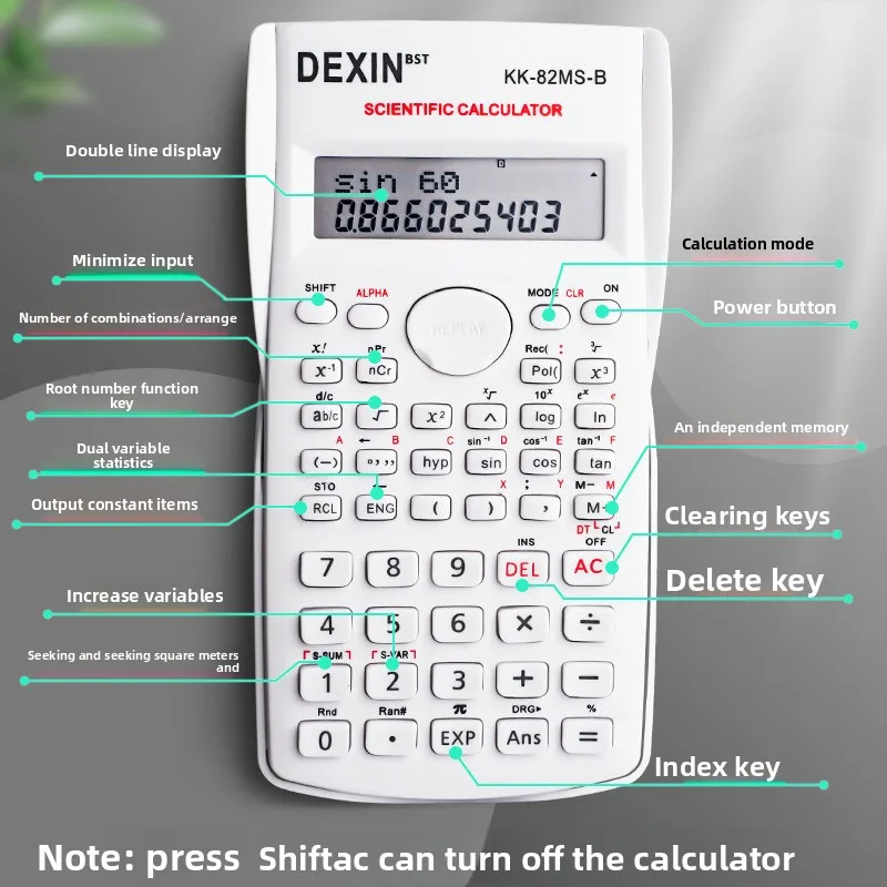 Calculator Student Scientific  - Scientific Calculator For Secondary School recension och pris