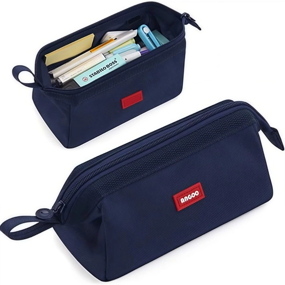 Oxford Fabric Canvas Pencil Ca - Aesthetic Large Pencil Case Pouch recension och pris